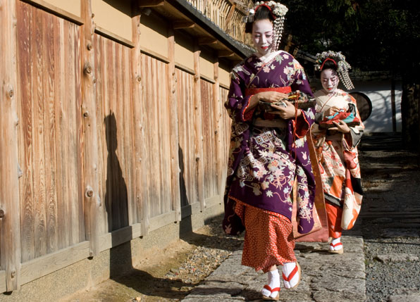 Geishas in Kyoto